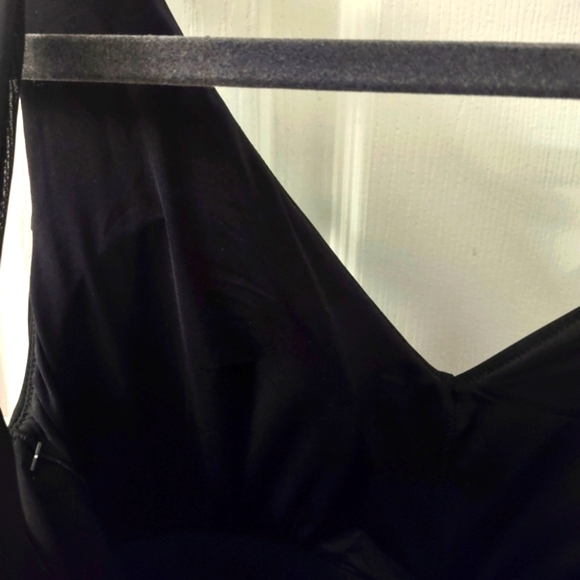 NWT Popilush The Shapewear Jumpsuit Wide-Leg Sleeveless Black - Picture 4 of 13